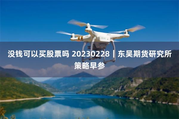 没钱可以买股票吗 20230228｜东吴期货研究所策略早参